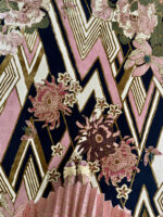 Wendy Morrison Design - Herringbone Florals Hand-Tufted Rug 21259 by Nazmiyal Antique Rugs