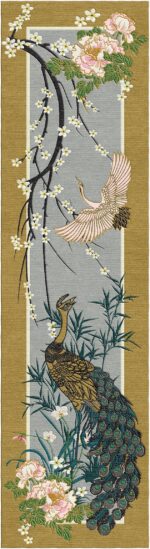 Wendy Morrison Design - Chinese Garden Of Virtue Hand Tufted Runner 21241 by Nazmiyal Antique Rugs