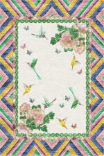 Wendy Morrison Design - Joy Hand Tufted Rug 12169 by Nazmiyal Antique Rugs