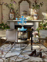 Wendy Morrison Design - Jardin de Orient Ecru Hand-Tufted Rug 21263 by Nazmiyal Antique Rugs