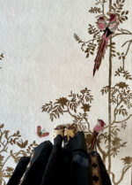 Wendy Morrison Design - Jardin de Orient Ecru Hand-Tufted Rug 21263 by Nazmiyal Antique Rugs