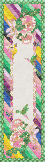Wendy Morrison Design - Joy Hand-Tufted Runner Rug 12170 by Nazmiyal Antique Rugs