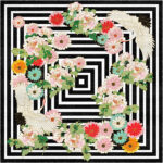 Wendy Morrison Design - Kimono Noir Hand-Tufted Rug 12173 by Nazmiyal Antique Rugs