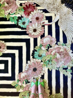 Wendy Morrison Design - Kimono Noir Hand-Tufted Rug 21273 by Nazmiyal Antique Rugs