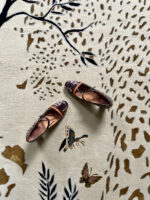 Wendy Morrison Design - Leopard Gold Hand-Tufted Rug 21275 by Nazmiyal Antique Rugs