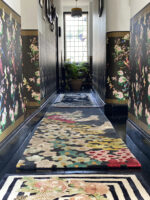 Wendy Morrison Design - Nurture Black Hand-Tufted Runner Rug 21283 by Nazmiyal Antique Rugs