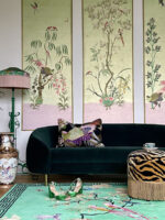 Wendy Morrison Design - Nurture Green Hand-Tufted Rug 21284 by Nazmiyal Antique Rugs
