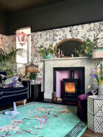 Wendy Morrison Design - Nurture Green Hand-Tufted Rug 21284 by Nazmiyal Antique Rugs