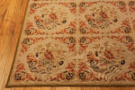 Antique Needlepoint English Rug 43816 by Nazmiyal Antique Rugs