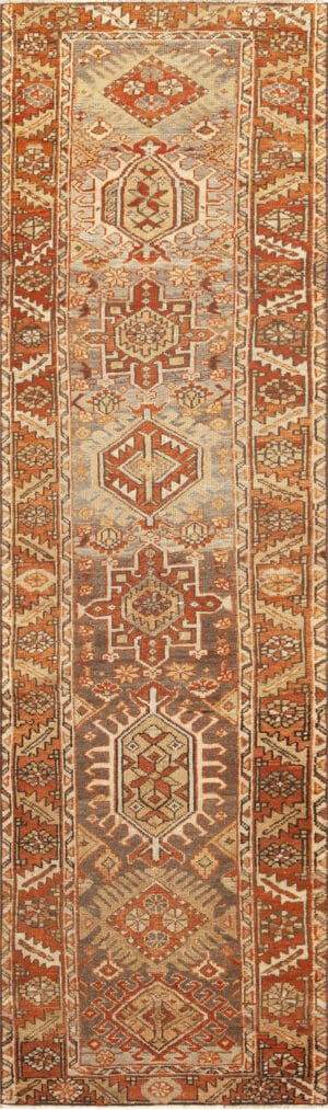 Antique Persian Geometric Rug 73113 by Nazmiyal Antique Rugs