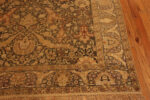 Antique Silk Kayseri Turkish Shabby Chic Silk and Wool Rug 43469 by Nazmiyal Antique Rugs