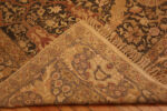 Antique Silk Kayseri Turkish Shabby Chic Silk and Wool Rug 43469 by Nazmiyal Antique Rugs