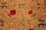 Light Color Antique American Floral Design Hooked Rug 46417 by Nazmiyal Antique Rugs