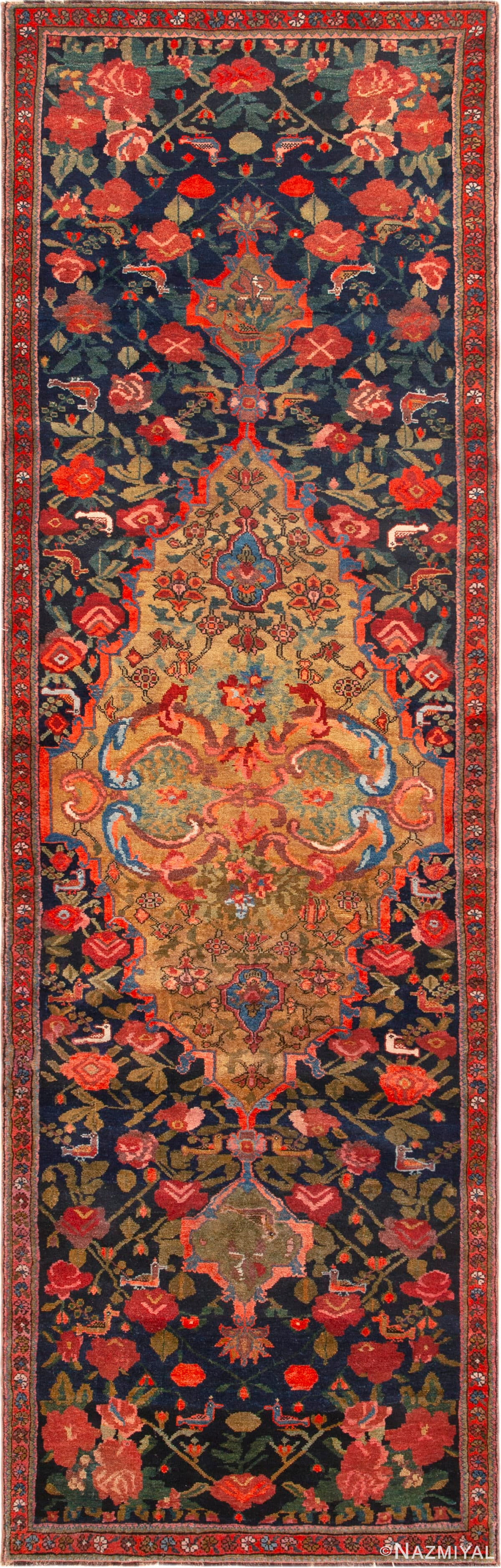 Antique Caucasian Karabagh Runner Rug 43954 by Nazmiyal Antique Rugs