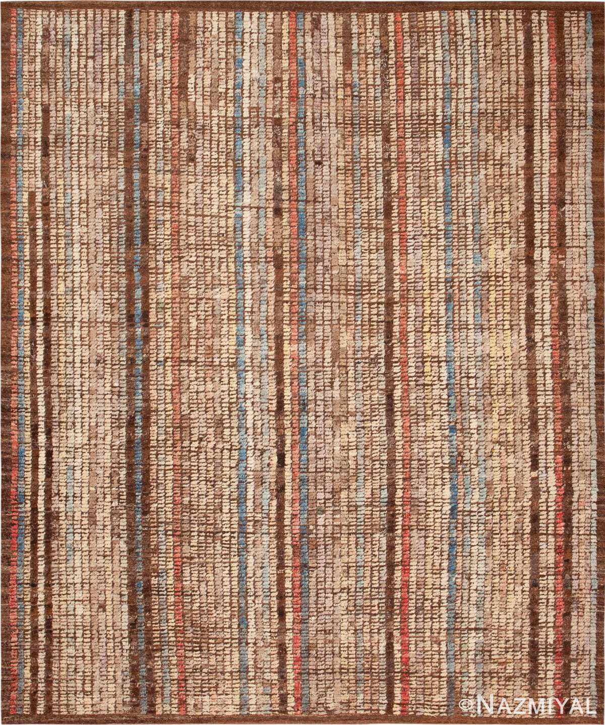 Modern Contemporary Geometric Balkhi Rug 11912 by Nazmiyal Antique Rugs