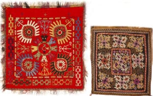 Antique Uzbek Lakhai 73374-82 by Nazmiyal Antique Rugs