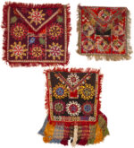 Antique Uzbek Lakhai Bags Set 73379 by Nazmiyal Antique Rugs
