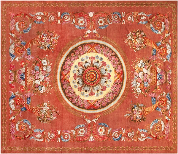 Spectacular Large Antique French Savonnerie Rug 72695 by Nazmiyal Antique Rugs