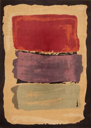 Vintage Egyptian Andy Warhol Inspired Art Rug 73329 by Nazmiyal Antique Collection