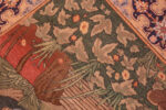Vintage Persian Tabriz Rug – Enchanting Woodland Scene of Classical Beauty in Nature 73322 by Nazmiyal Antique Rugs