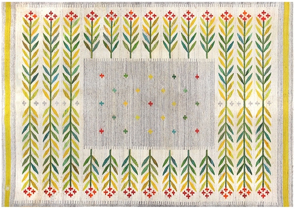 Vintage Scandinavian Swedish Kilim 48446 by Nazmiyal Antique Rugs