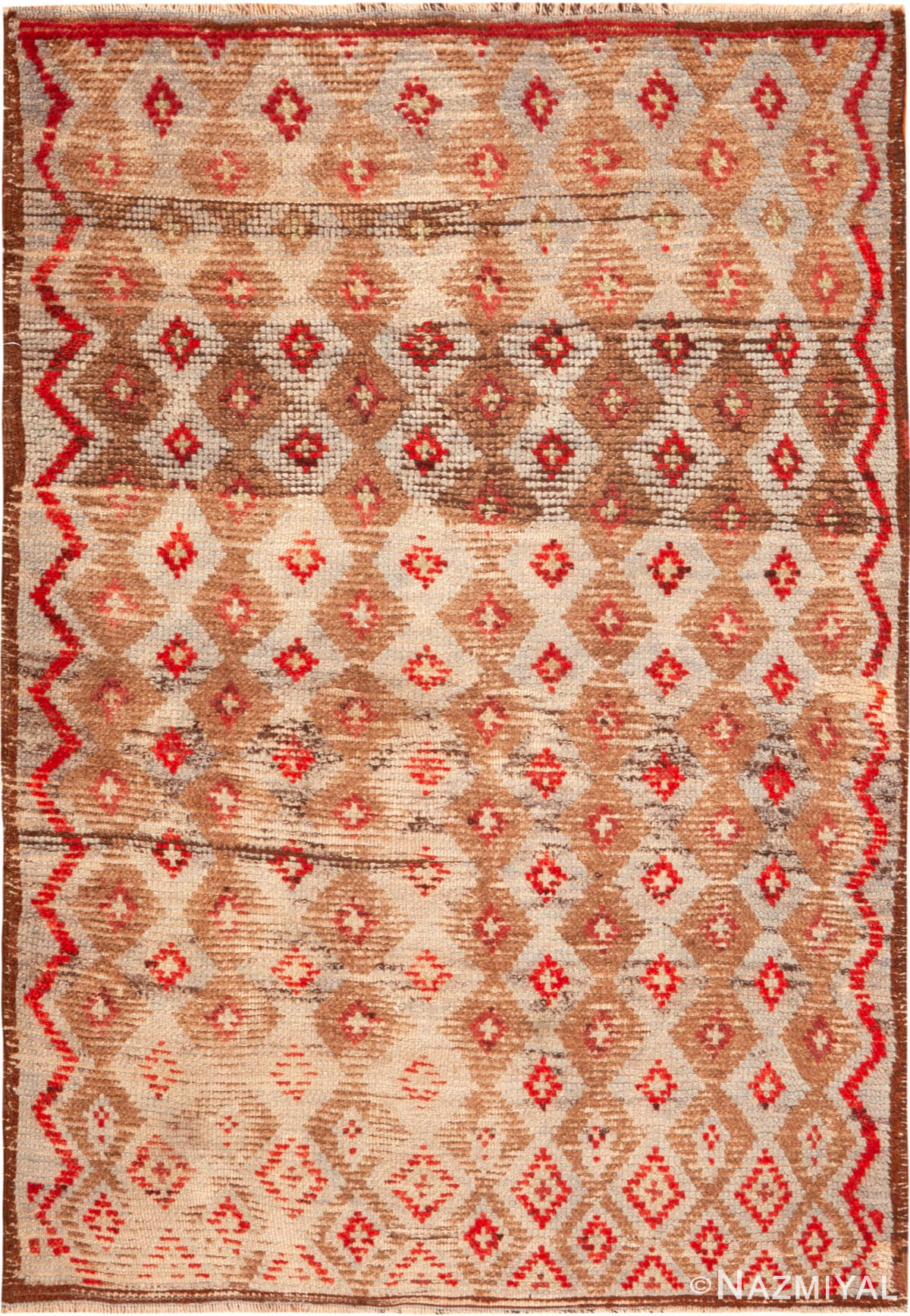 Antique Turkish Tulu Rug 73084 Nazmiyal by Nazmiyal Antique Rugs