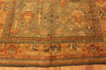 Antique Turkey Geometric Oushak Rug 73417 by Nazmiyal Antique Rugs