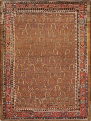 Antique Persian Bakshaish Rug 73463 by Nazmiyal Antique Rugs