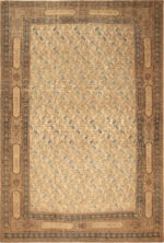 Antique Persian Malayer Geometric Antique Persian Malayer Geometric 73419 by Nazmiyal Antique Rugs