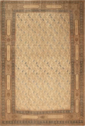 Antique Persian Malayer Geometric 73419 by Nazmiyal Antique Rugs