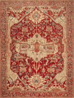Antique Persian Serapi Rug Antique Persian Serapi Rug 73415 by Nazmiyal Antique Rugs
