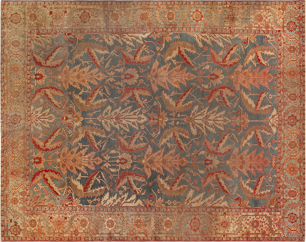 Antique Persian Serapi Sickle Design Rug #73428 Antique Persian Serapi Sickle Design Rug 73428 by Nazmiyal Antique Rugs