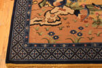 Antique Silk Metallic Thread Chinese Rug Birds 73433 by Nazmiyal Antique Rugs