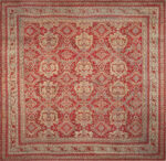 Antique Turkish Oushak Rug 73423 by Nazmiyal Antique Rugs