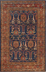 Persian Antique Sultanabad Rug 73416 by Nazmiyal Antique Rugs