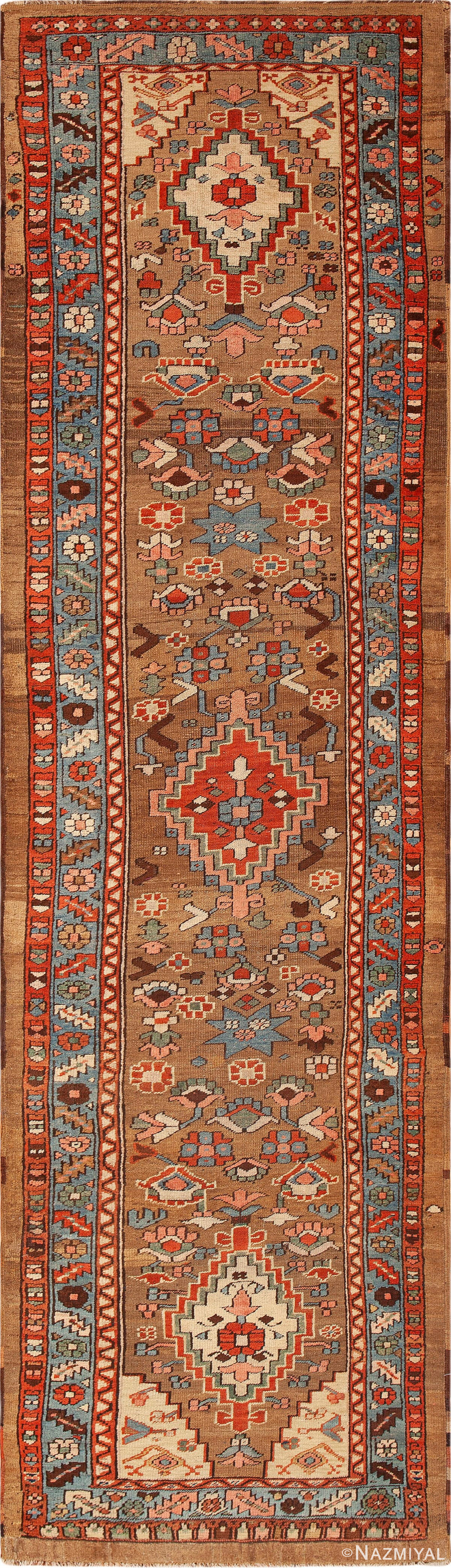 Antique Persian Serab Runner Rug 73467 by Nazmiyal Antique Rugs
