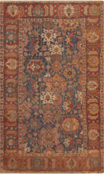 Antique 18th Century Caucasian Kuba Rug Antique 18th Century Caucasian Kuba Rug 73511 by Nazmiyal Antique Rugs