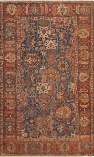 Antique 18th Century Caucasian Kuba Rug 73511 by Nazmiyal Antique Rugs