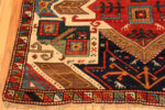 Antique Caucasian Star Kazak Rug 73503 by Nazmiyal Antique Rugs