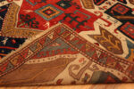 Antique Caucasian Star Kazak Rug 73503 by Nazmiyal Antique Rugs