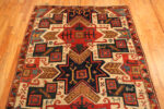 Antique Caucasian Star Kazak Rug 73503 by Nazmiyal Antique Rugs