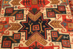 Antique Caucasian Star Kazak Rug 73503 by Nazmiyal Antique Rugs