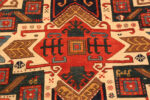 Antique Caucasian Star Kazak Rug 73503 by Nazmiyal Antique Rugs