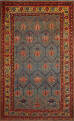 Antique Persian Bidjar Rug Antique Persian Bidjar Rug 73523 by Nazmiyal Antique Rug