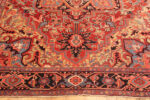 Antique Persian Heriz Central Medallion Rug 73058 by Nazmiyal Antique Rugs