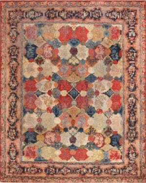 Antique Persian Sultanabad Rug 73372 by Nazmiyal Antique Rugs