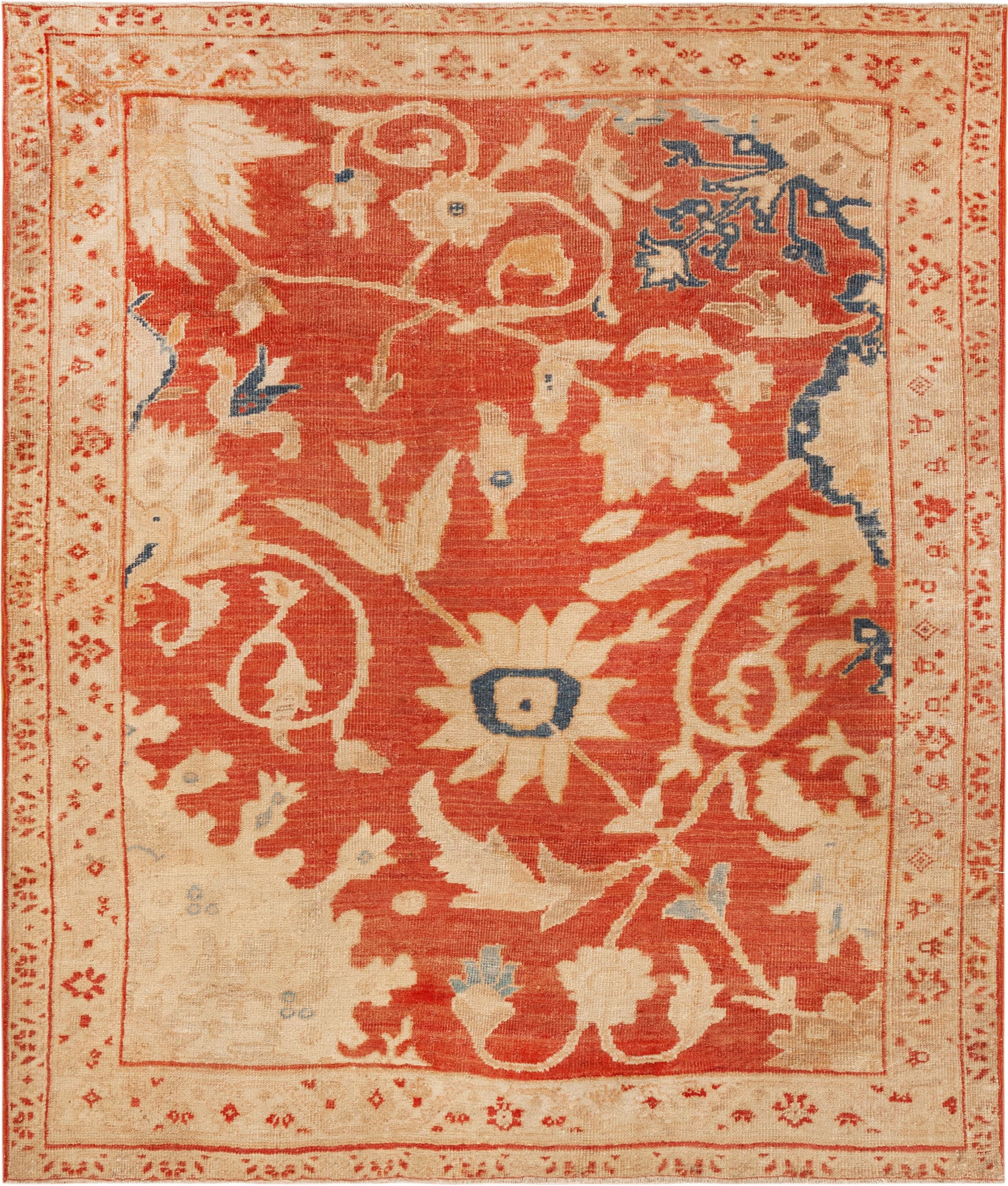 Antique Ziegler Sultanabad Persian Rug 42852 Nazmiyal Antique Rugs