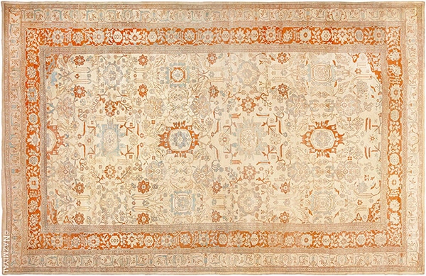 Antique Persian Ziegler Sultanabad Rug #46452