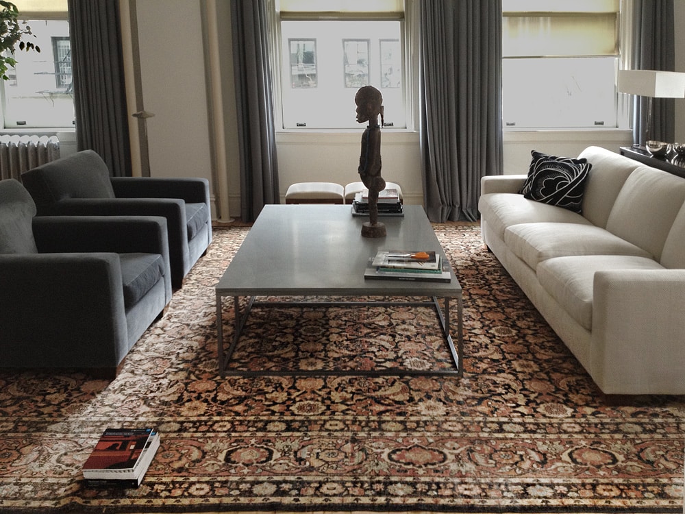 Decorating with Antique Persian Rugs