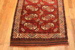 Bottom Of Antique Persian Turkeman Runner Rug 43966 by Nazmiyal Antique Rugs